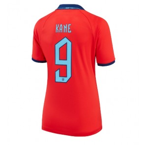 England Harry Kane #9 Bortatröja Dam VM 2022 Korta ärmar